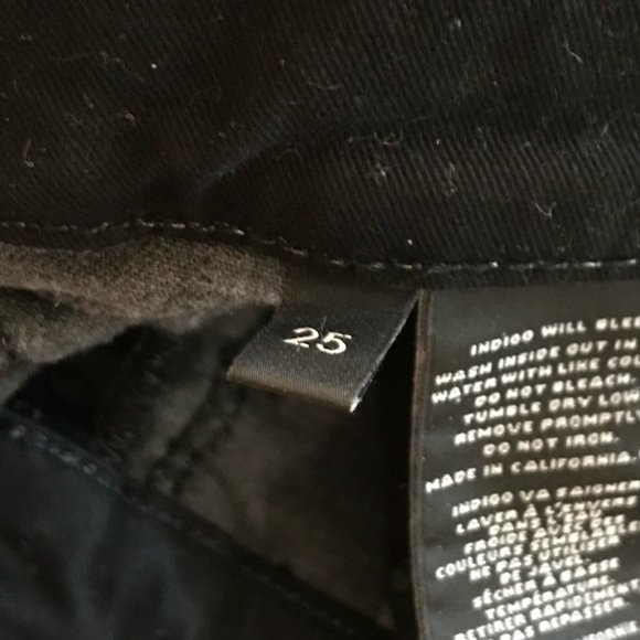 J Brand rail skinny jeans 25x32 - Picture 12 of 13